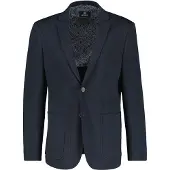 Lerros Veste de costume bleu marine
