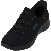 SKECHERS Baskets basses 'Summits - Diamond Dream' gris foncé / noir