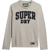 Superdry T-Shirt 'Athletic' marine / gris clair