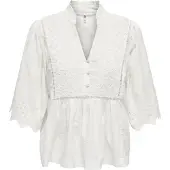 ONLY Chemisier 'JDYMAYA' blanc