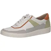 Caprice Baskets basses rouille / gris / vert / blanc