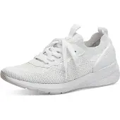 Tamaris Baskets basses 'Fashletics' blanc