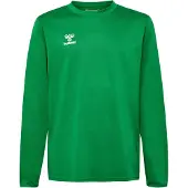 Hummel Sweat de sport vert gazon / blanc