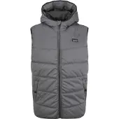 !Solid Gilet 'Atsu' gris