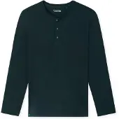 Schiesser T-Shirt ' T-Shirt - Mix + Relax ' bleu nuit