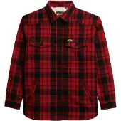 Superdry Veste mi-saison rouge / noir