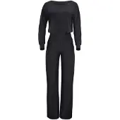 Winshape Combinaison ' JS101LSC ' noir / blanc