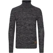 !Solid Pull-over 'Philaremo' noir chiné