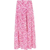 IZIA Jupe rose clair / rose foncé / blanc