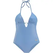 LASCANA Maillot de bain bleu fumé