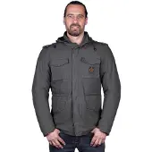 Helstons Division Hoodie Jacket Vert L Homme