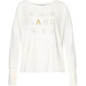 Elbsand T-shirt sable / gris / blanc
