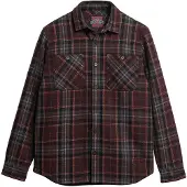 Superdry Veste mi-saison rouge / noir / blanc