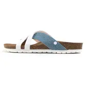 Bayton Mule 'Martigues' bleu / blanc