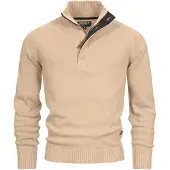 INDICODE JEANS Pull-over ' INIsalu ' beige