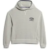 Superdry Sweat-shirt 'Athletic Essentials' gris chiné / noir