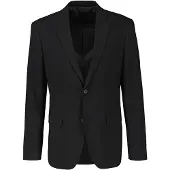 Lerros Veste de costume noir