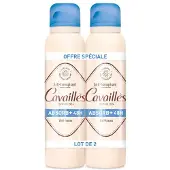 Rogé Cavaillès Anti-transpirant Absorb+ 48h Spray Lot de 2 300 ml Brosse