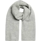 Superdry Soft Rib Scarf Gris