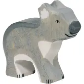 Holztiger Koala, debout