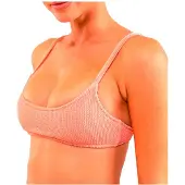 Rhythm Wave Break Bikini Top Rose S Femme