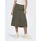 ONLY Jany Midi Skirt Vert L Femme