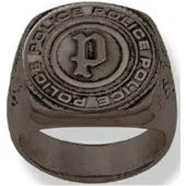Police Pj.26577rsb Ring Argenté Homme