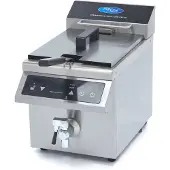 Maxima - Friteuse Gastro - 8 l - 1 panier - Jusqu'à 1,4 kg de frites