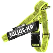 JULIUS K-9 Idc Norwegian Dog Harness Jaune 2XL-3