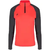 Izas Indus Half Zip Long Sleeve T-shirt Orange,Rose M Femme
