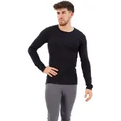 Adidas Xperior Merino 260 Baselayer Long Sleeve T-shirt Noir L Homme