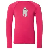Super.natural Bennie Bear175 Long Sleeve T-shirt Rose 140 cm Fille