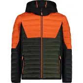 CMP Hybrid Fix Hood 32z4474 Jacket Orange 16 Years Garçon