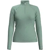 Smartwool Classic Thermal Merino Long Sleeve Base Layer Vert L Femme