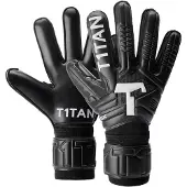T1tan Classic 1.0 Black-out Goalkeeper Gloves Noir 9