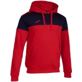 Joma Crew V Hoodie Rouge,Bleu 7-8 Years Garçon