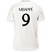 Real Madrid 24/25 Mbappe Home Short Sleeve T-shirt Blanc 2XL