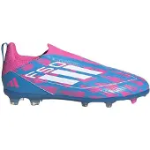 Adidas F50 League Laceless Fg/mg Junior Football Boots Bleu EU 28 1/2 Enfants