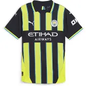 Puma Manchester City Fc Authentic 24/25 Away Short Sleeve T-shirt Jaune XL