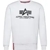 Alpha industries Sweat-shirt rouge / noir / blanc