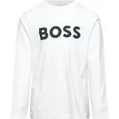 BOSS Blouse - Blanc av. Marine - - 16 ans (176) - Blouse