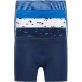 Schiesser Sous-vêtements bleu / bleu foncé / noir / blanc