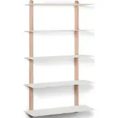 Gejst - Nivo Etagère Large E Clair Chêne/Blanc