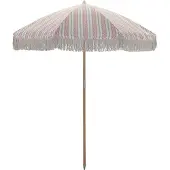 House Doctor Parasol De Plage Ou De Jardin | Umbra | Rouge/vert | 263611020