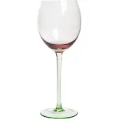 Beliani Diopside, Verres à vin, Transparent, Vert, Rose