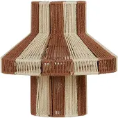 Broste Copenhagen Abat-jour Diana marron Ø28cm