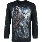Spiral T-shirt manches longues Gothic de - Grim Rocker - L - XXL - pour Homme - noir - Taille XL