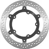 SBS Round 5334 Wave Brake Disc Argenté