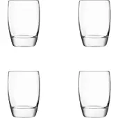 Luigi Bormioli - 10235/01 Michelangelo 9 oz Whisky Glasses Set of 4 Clear