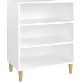 vidaXL Sideboard Blanc 57x35x70 cm Bois composite